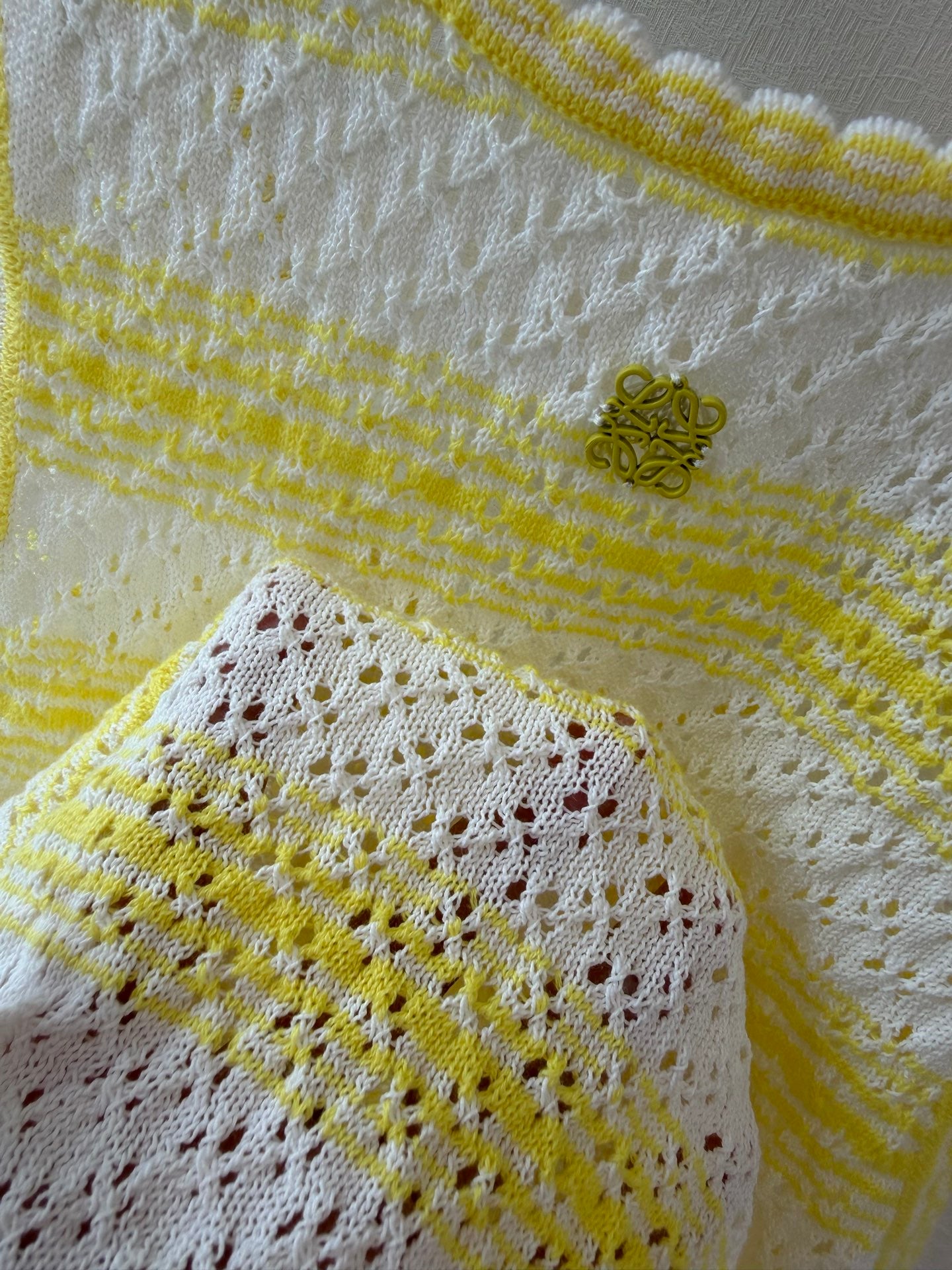 🔥Highest Quality🔥26SS NEW Lemon Yellow Knitted Vest