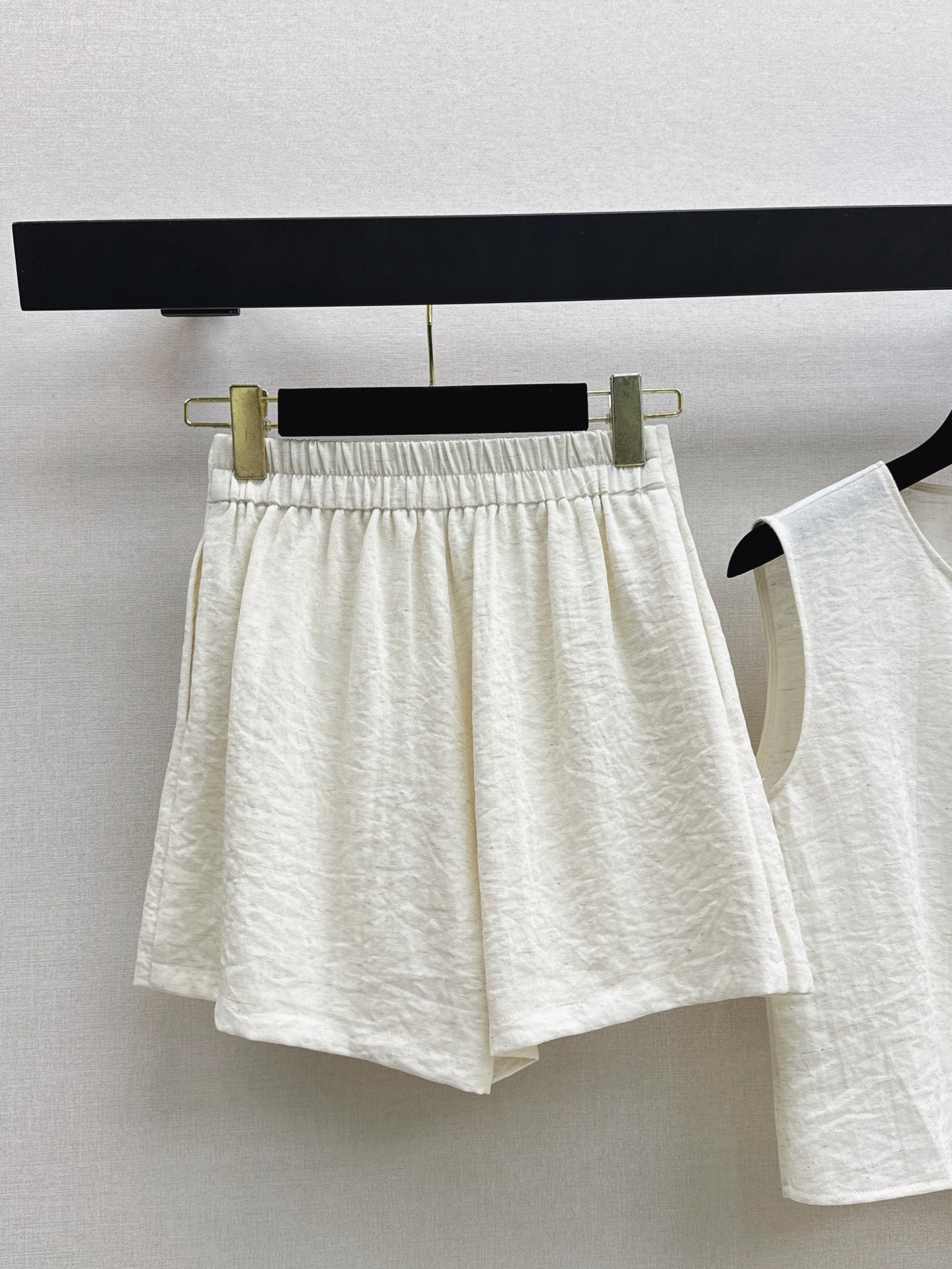 26SS NEW Sleeveless Vest Set 🤎 Made of linen fiber