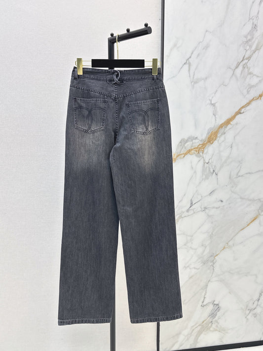 🔥Highest Quality🔥26FW New "Coco Girl" Straight-Leg Jeans 🩶