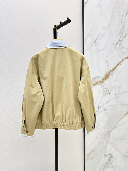 26FW New Color-Block Lapel Jacket 🤎