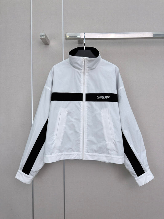 🔥HOT🔥 26FW New Color-Block Stand-Collar Jacket