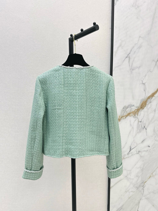 26FW New Mint Green Knit Jacket 🍏