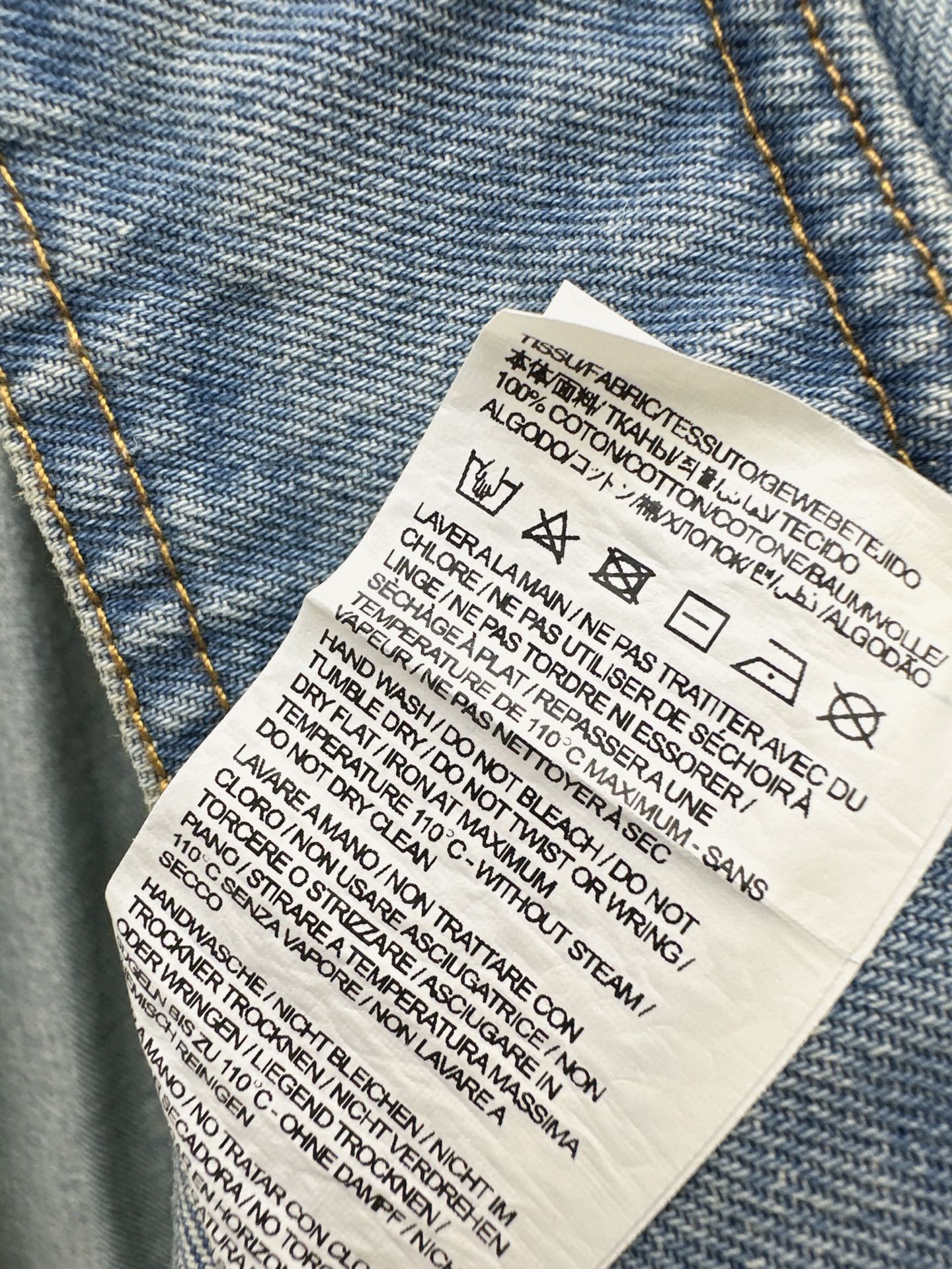 26FW New Vintage-Style Oversized Denim Jacket 🩵