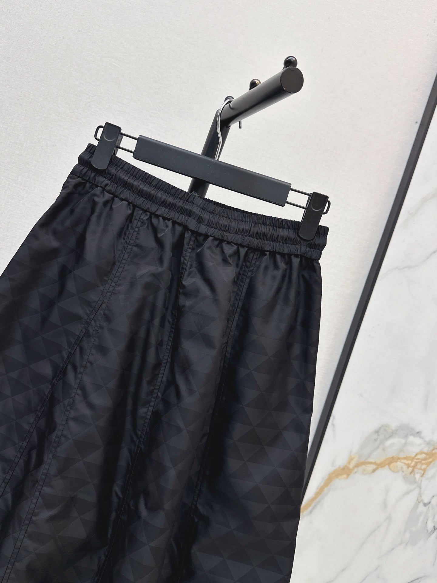 26FW New Plaid Jacquard Elastic-Waist Skirt 🖤