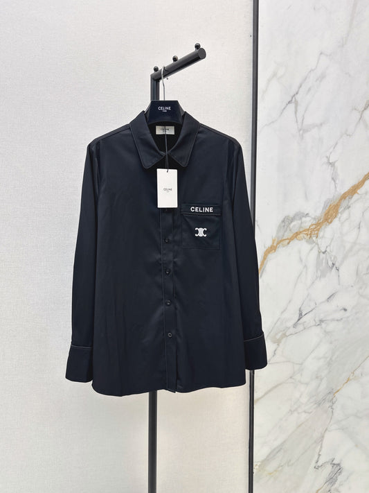 26FW New Embroidered Long-Sleeve Shirt 🖤
