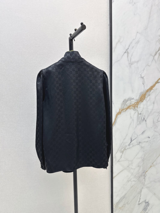 26FW New Logo Jacquard Ribbon Shirt 🖤
