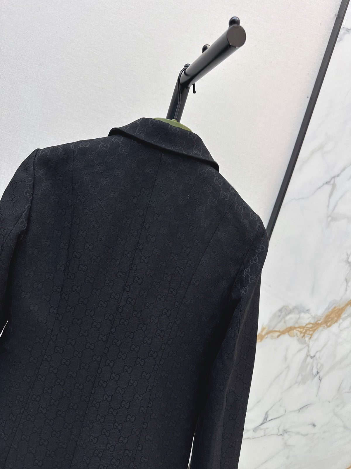 26FW New Logo Jacquard Long Coat with Lapel 🖤