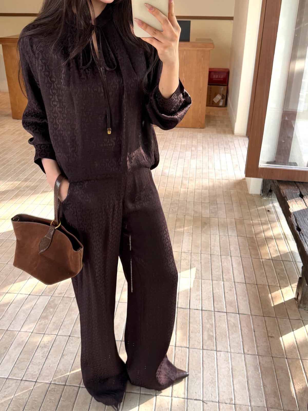 26FW New Retro-Style Top 🤎