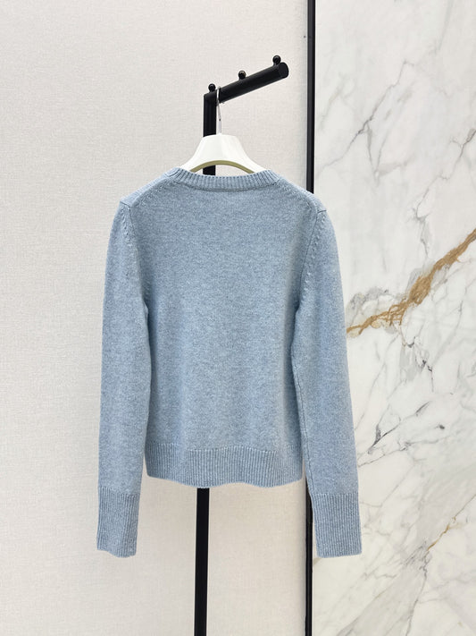 26FW New Blue Crew-Neck Wool Sweater 🩵