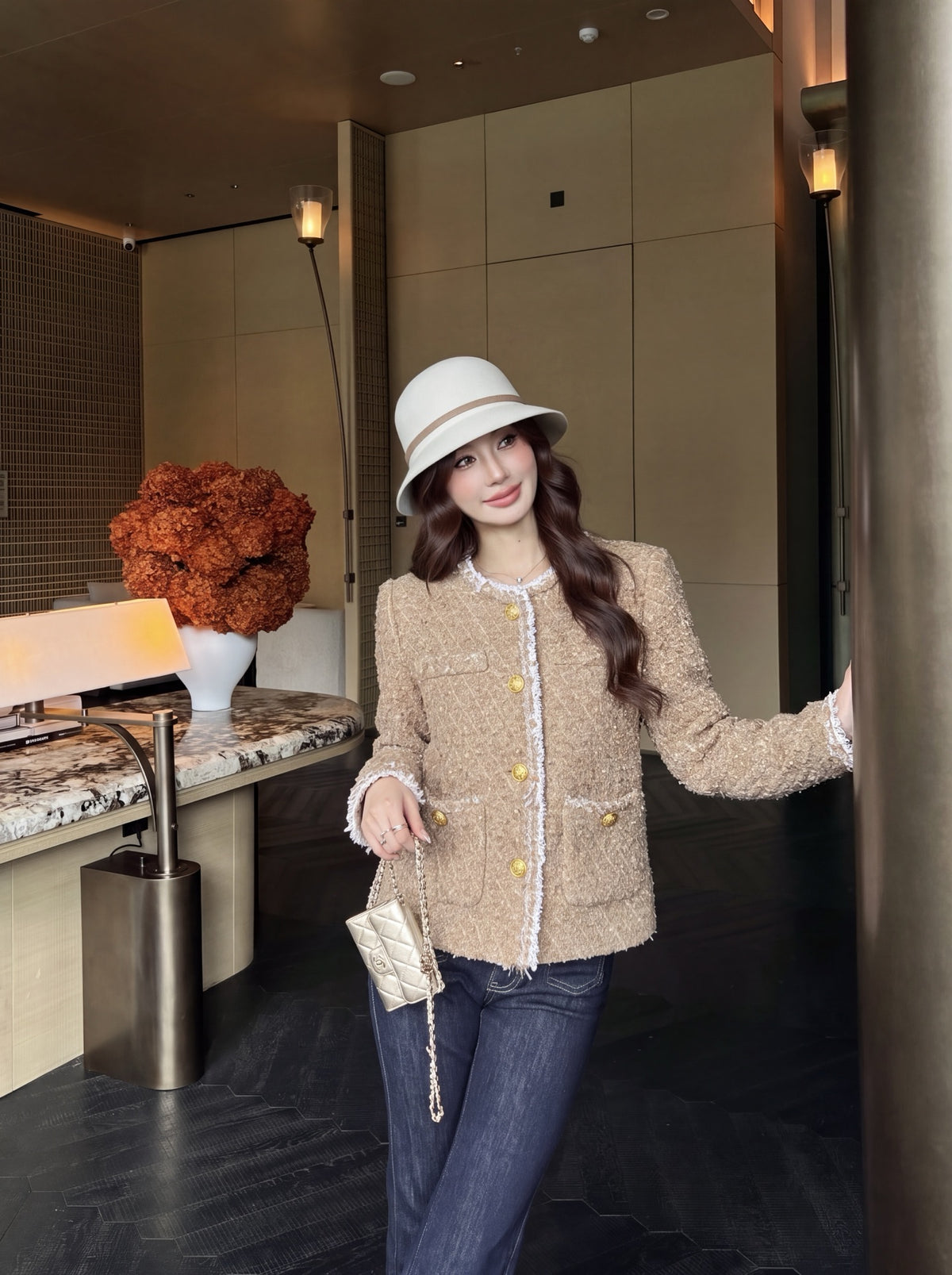 26FW New Crew-Neck Knit Jacket 🤎