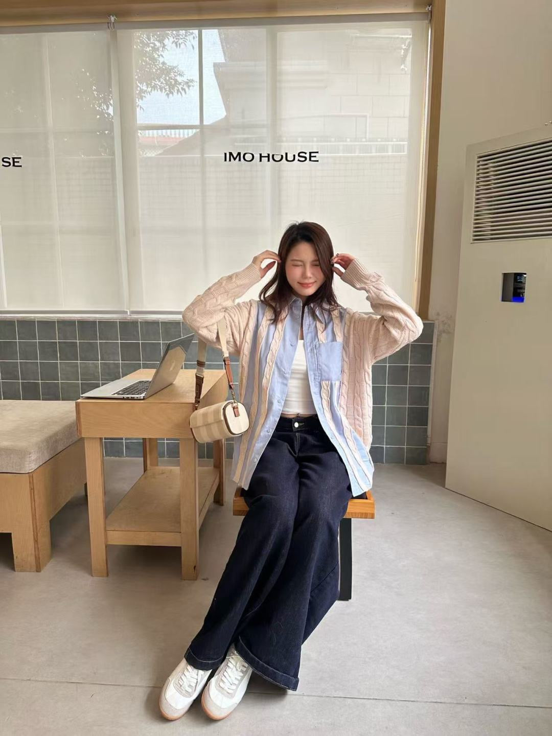 🔥Highest Quality🔥26FW New Loose-Fit Shirt-Style Cardigan 🩵