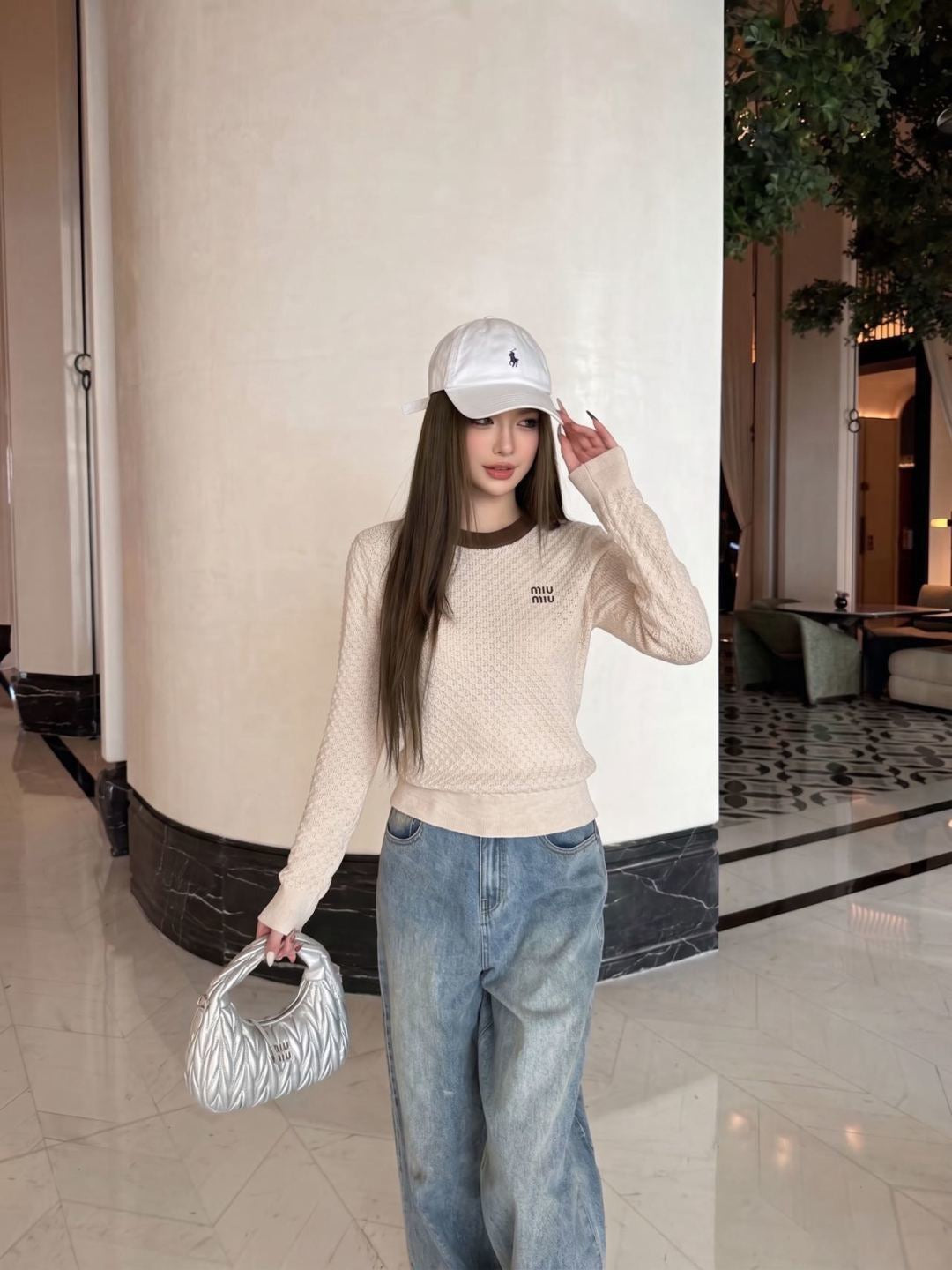 26FW New Trimmed Crew-Neck Sweater 🖤