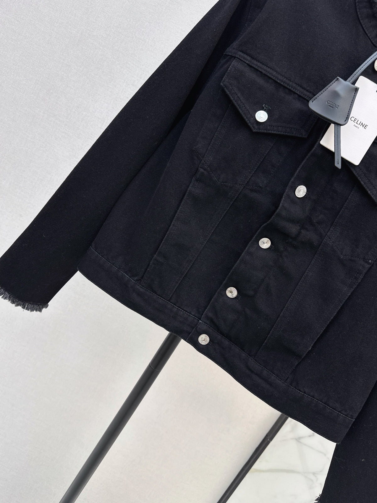 26FW New Crew-Neck Denim Jacket 🖤