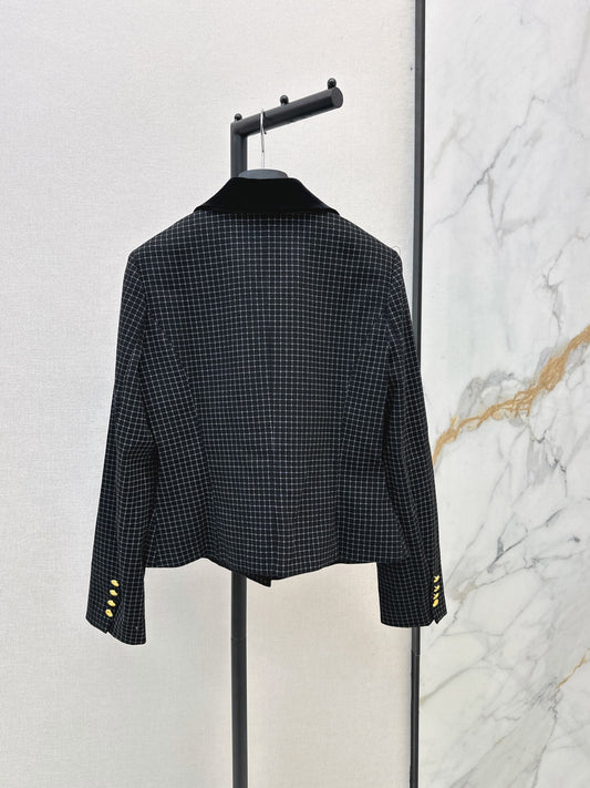 26FW New Collared Plaid Jacket 🖤