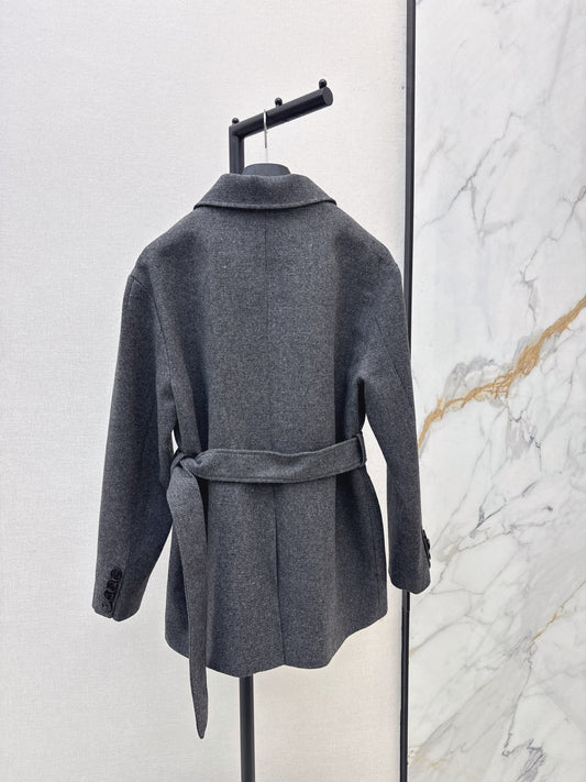 26FW New Lapel Mid-Length Coat 🩶