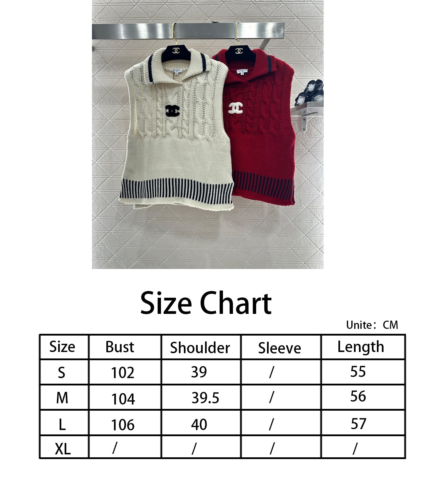 26SS NEW Knitted vest