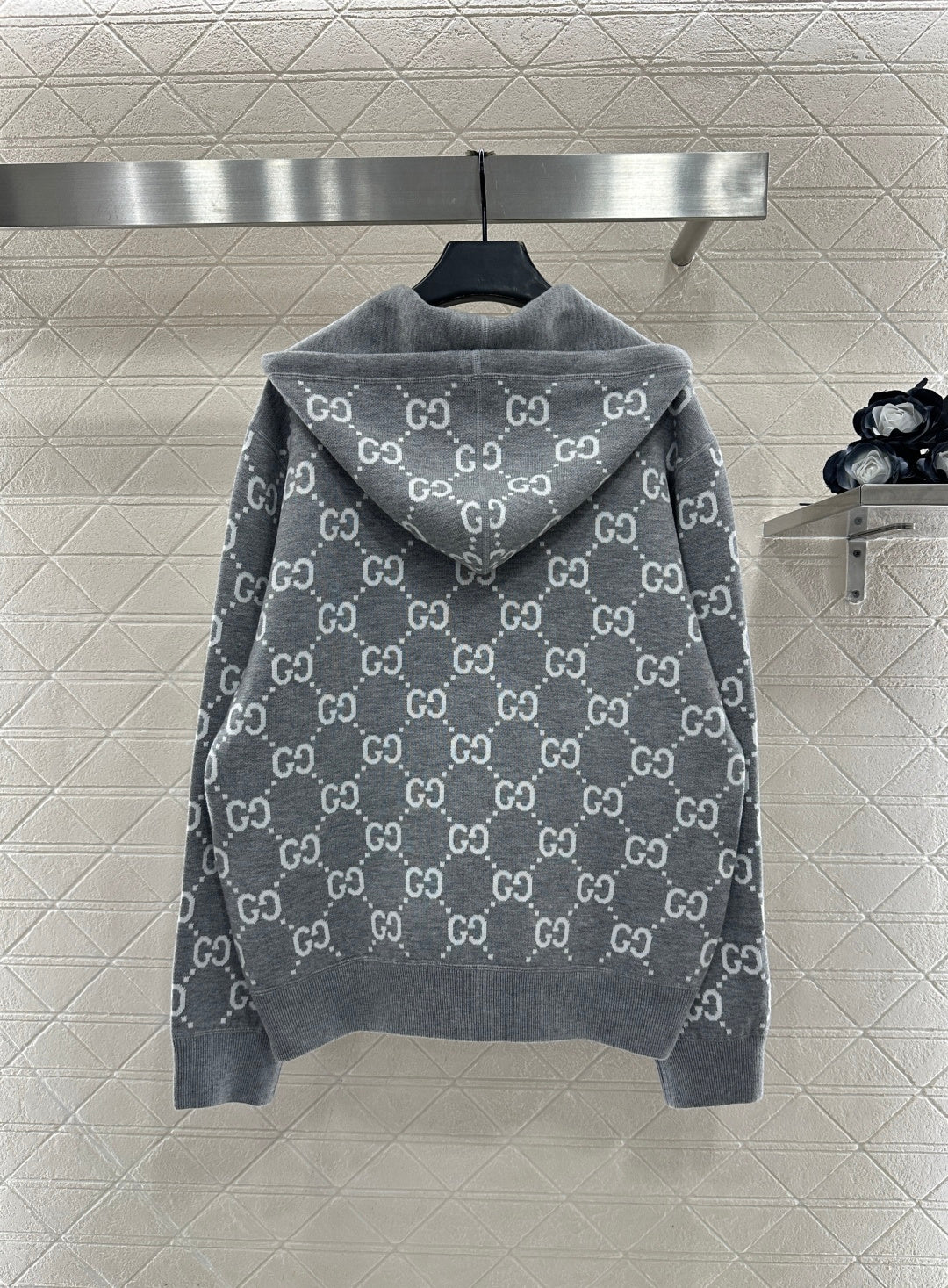 🎄Xmas🎄25FW New Reversible Knit Hooded Jacket