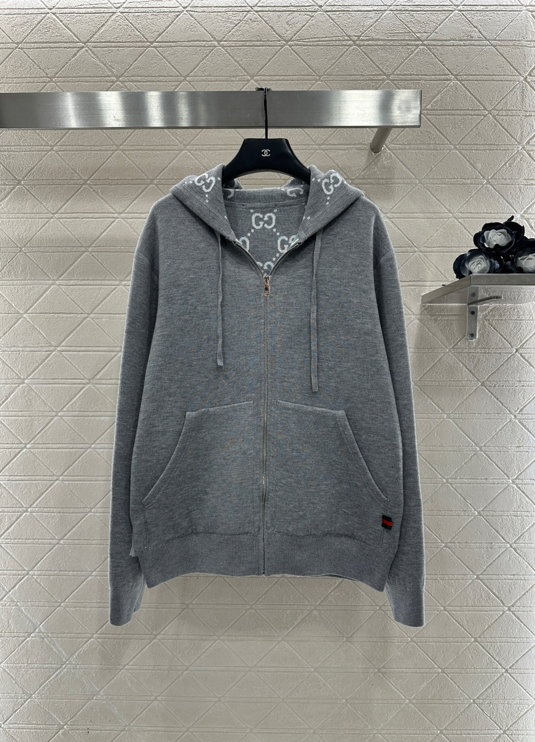 🎄Xmas🎄25FW New Reversible Knit Hooded Jacket