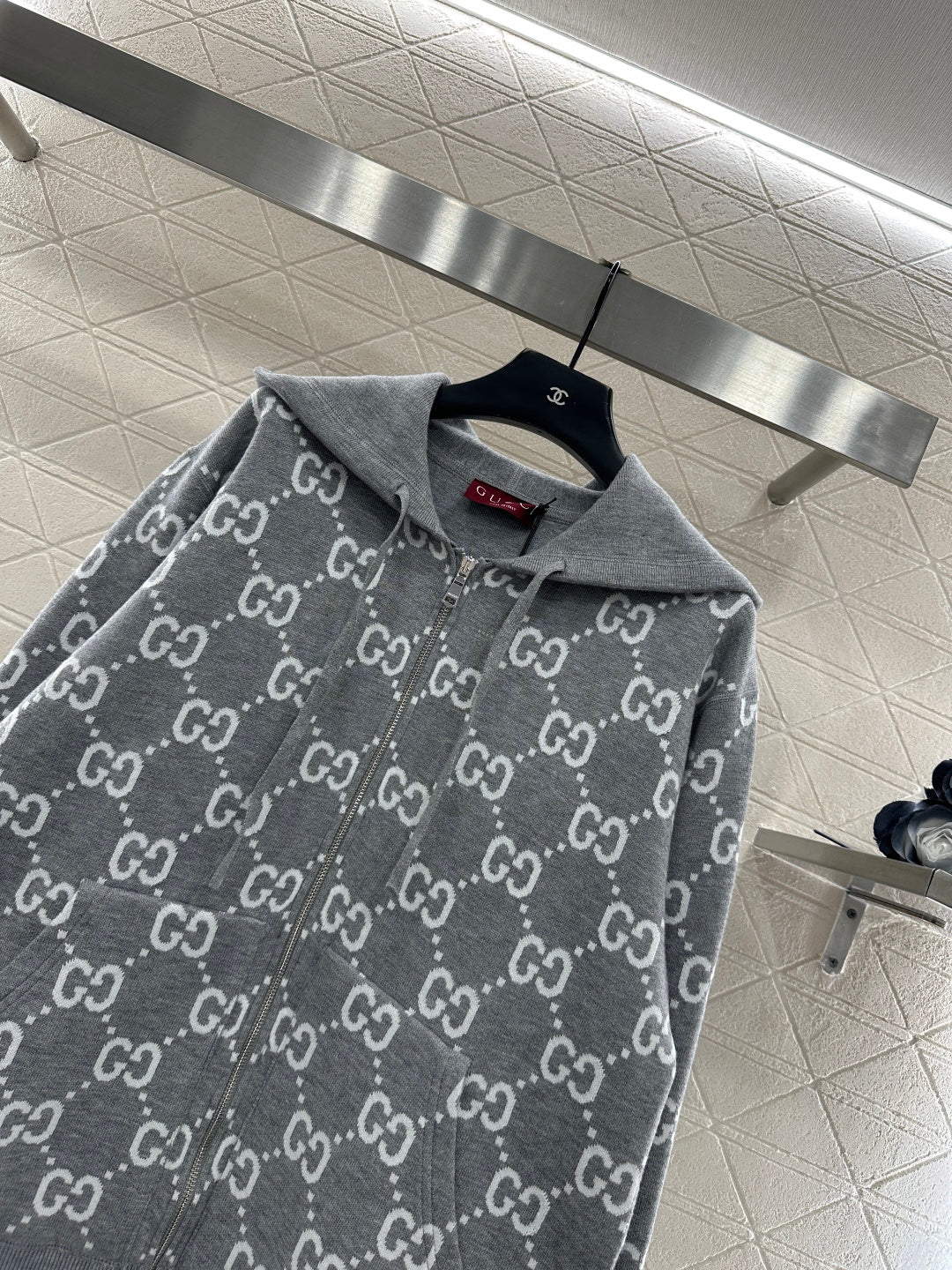 🎄Xmas🎄25FW New Reversible Knit Hooded Jacket