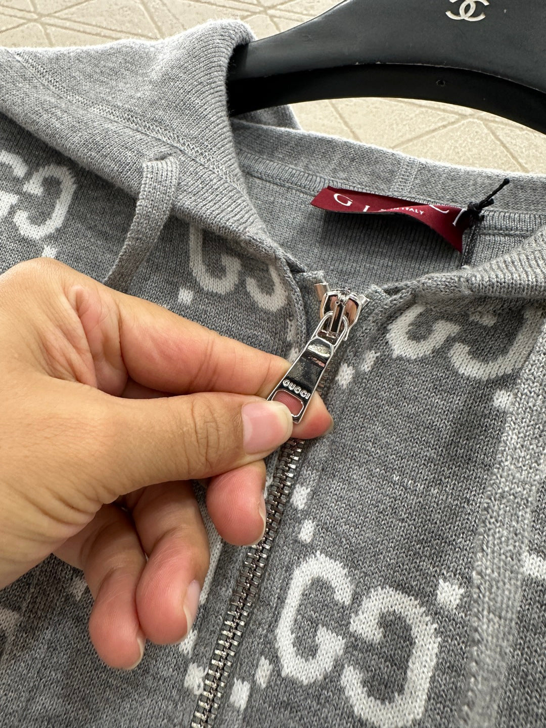 🎄Xmas🎄25FW New Reversible Knit Hooded Jacket