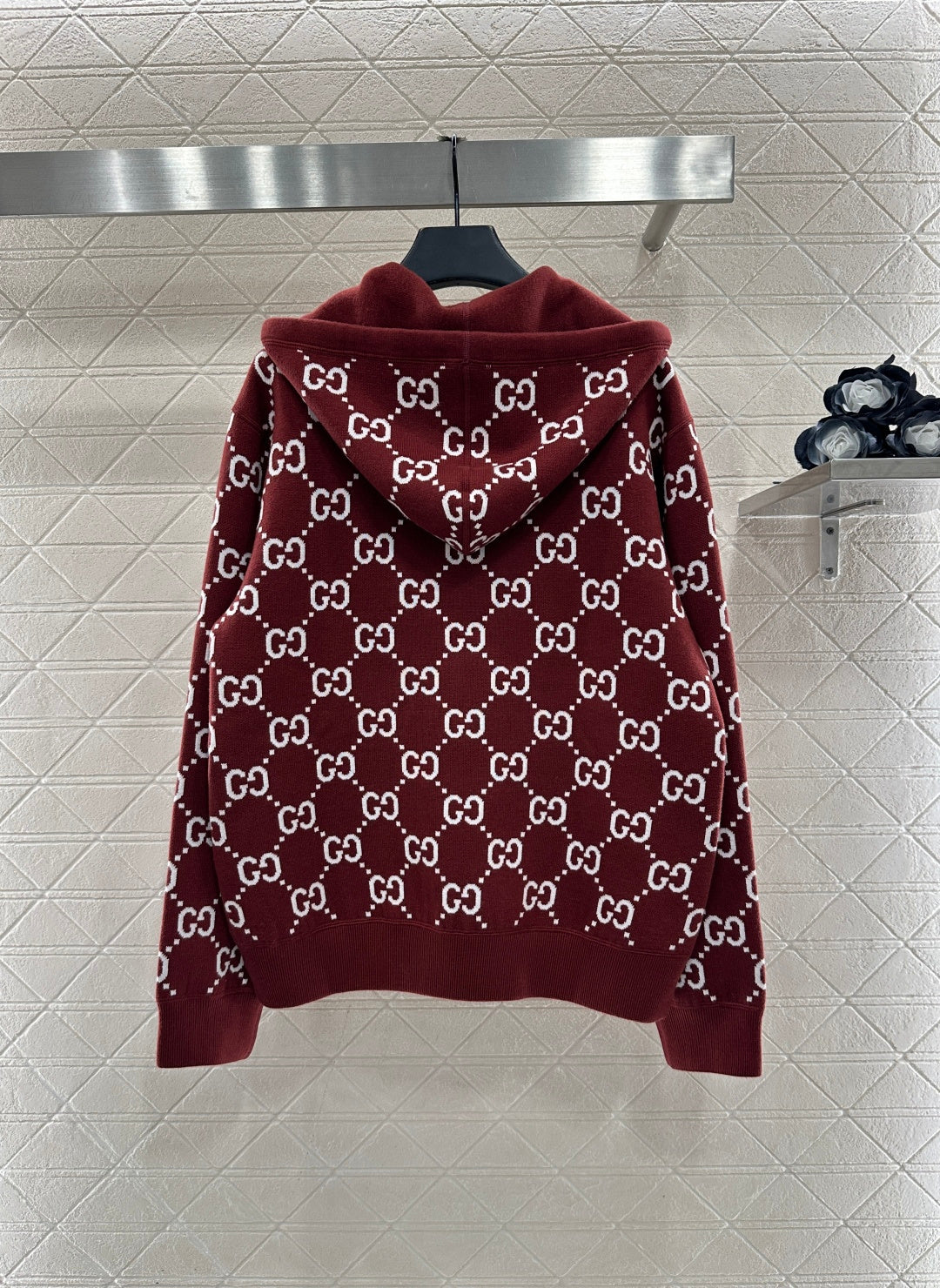 🎄Xmas🎄25FW New Reversible Knit Hooded Jacket