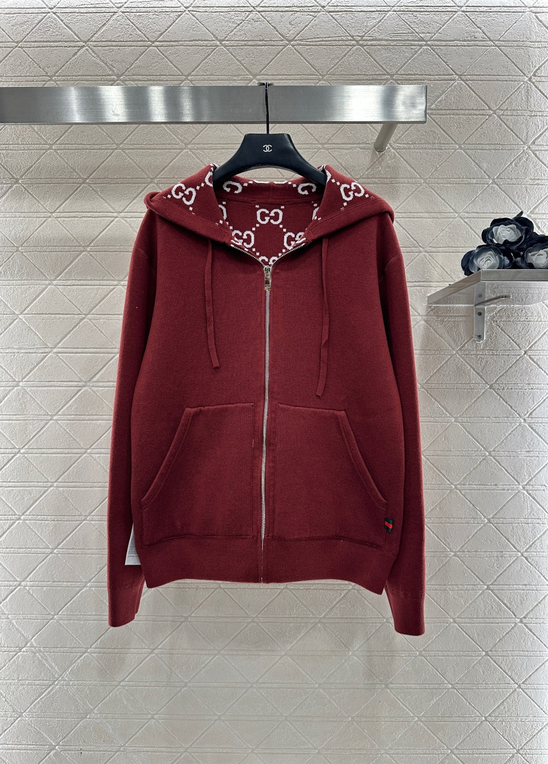 🎄Xmas🎄25FW New Reversible Knit Hooded Jacket