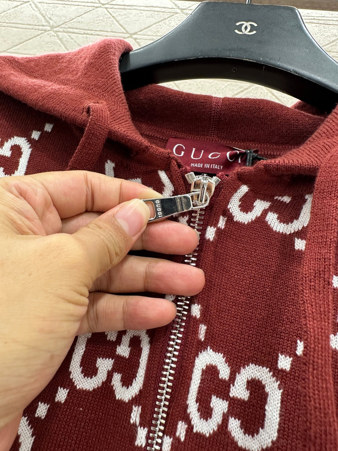 🎄Xmas🎄25FW New Reversible Knit Hooded Jacket