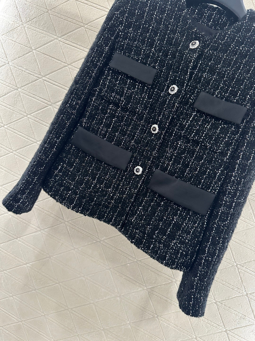 Woven Round Neck Dress Coat