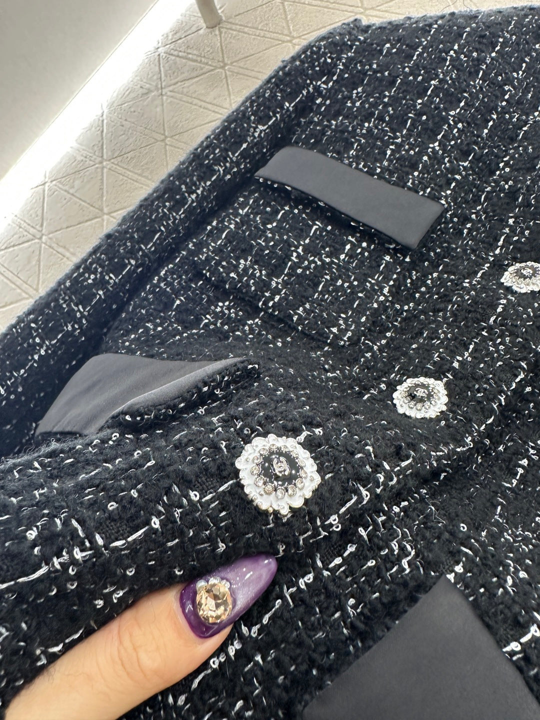 Woven Round Neck Dress Coat