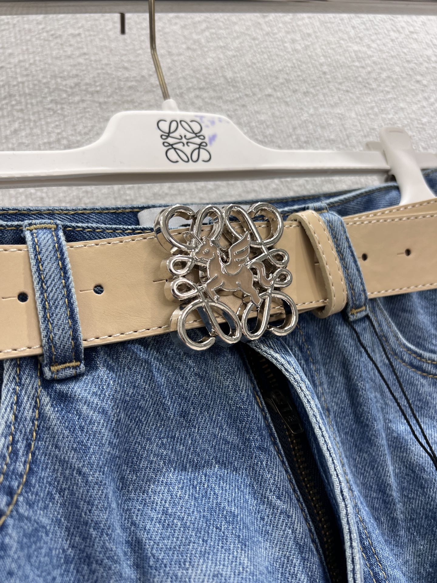26SS NEW Advanced custom embroidered back pocket denim shorts