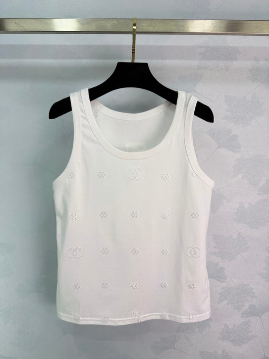26SS NEW white hollow vest