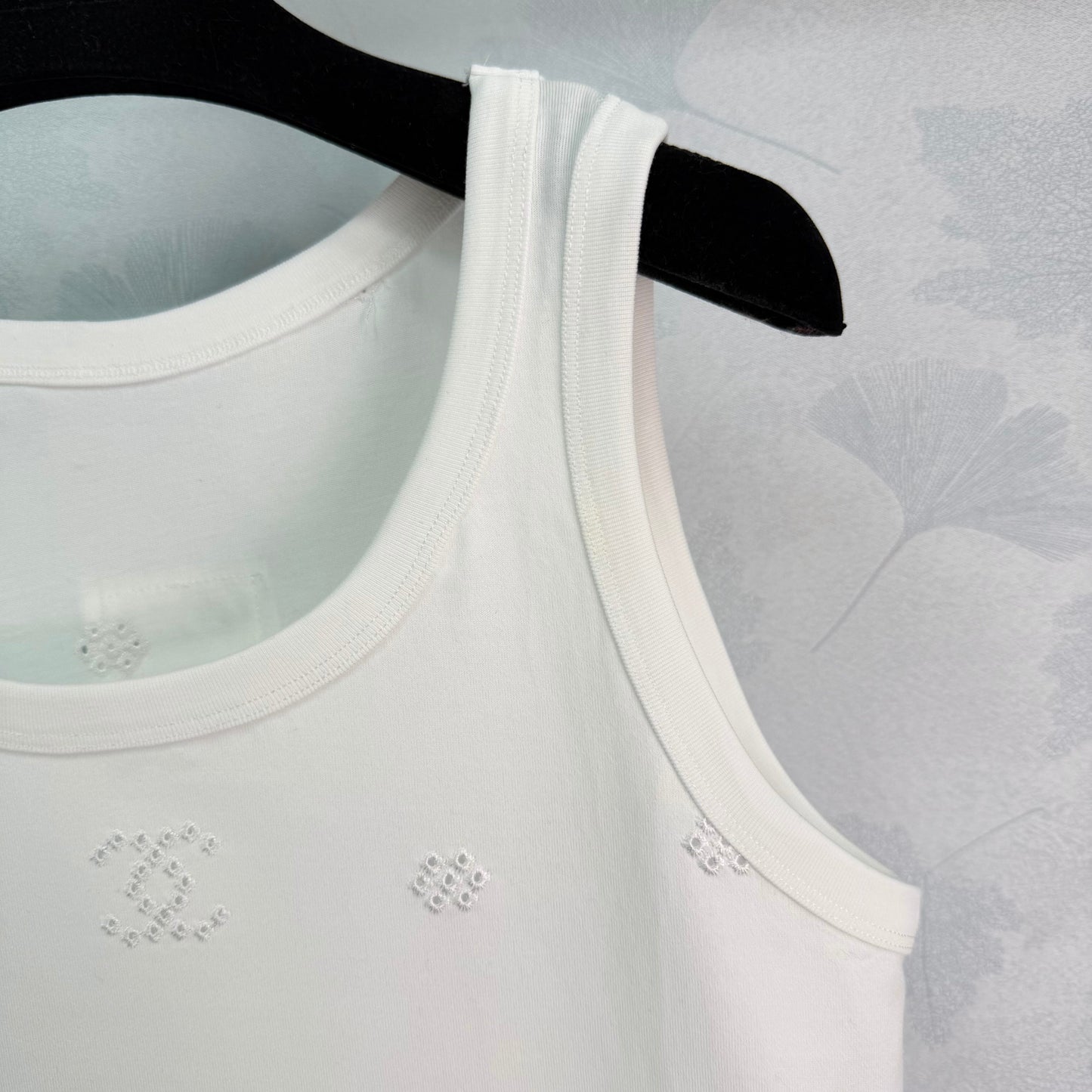 26SS NEW white hollow vest