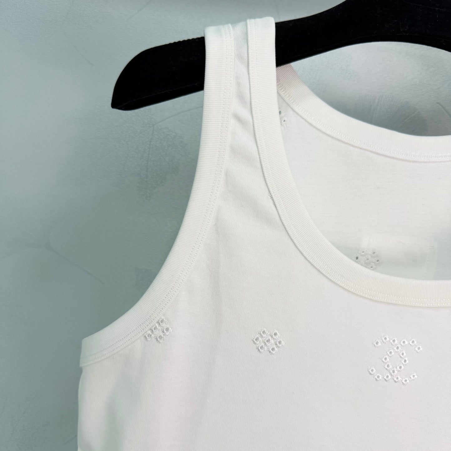 26SS NEW white hollow vest