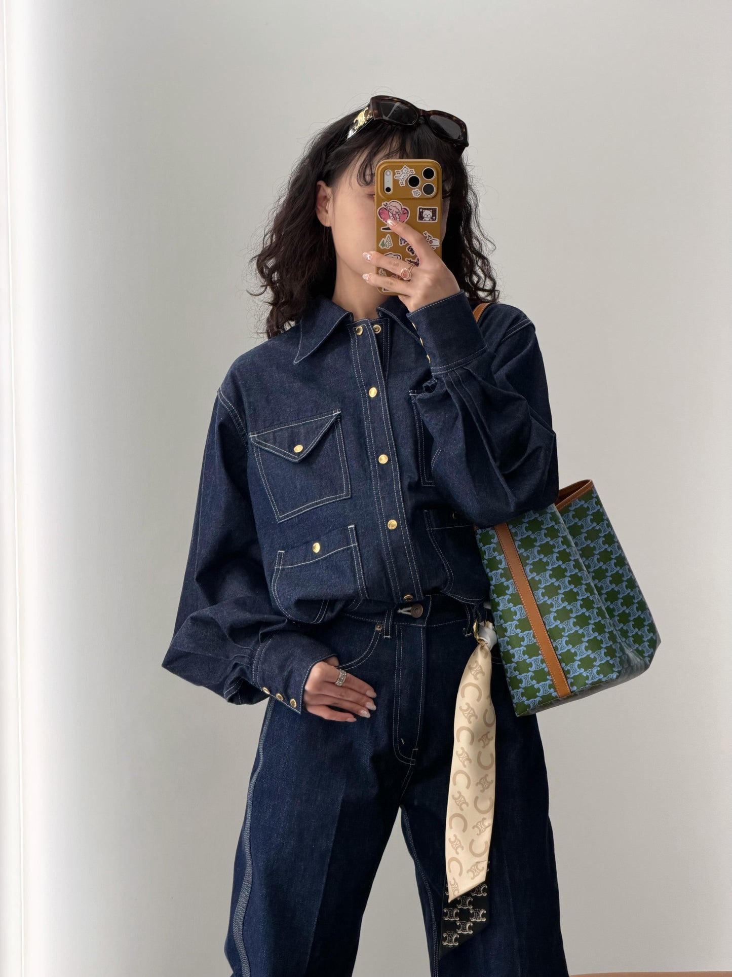 🔥Highest Quality🔥26SS NEW Denim jacket with triangle pockets
