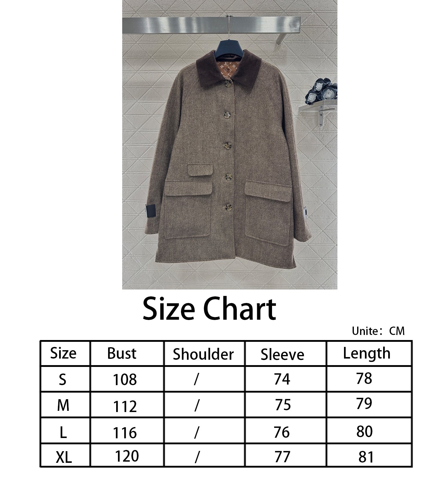 26SS NEW Notched collar coat