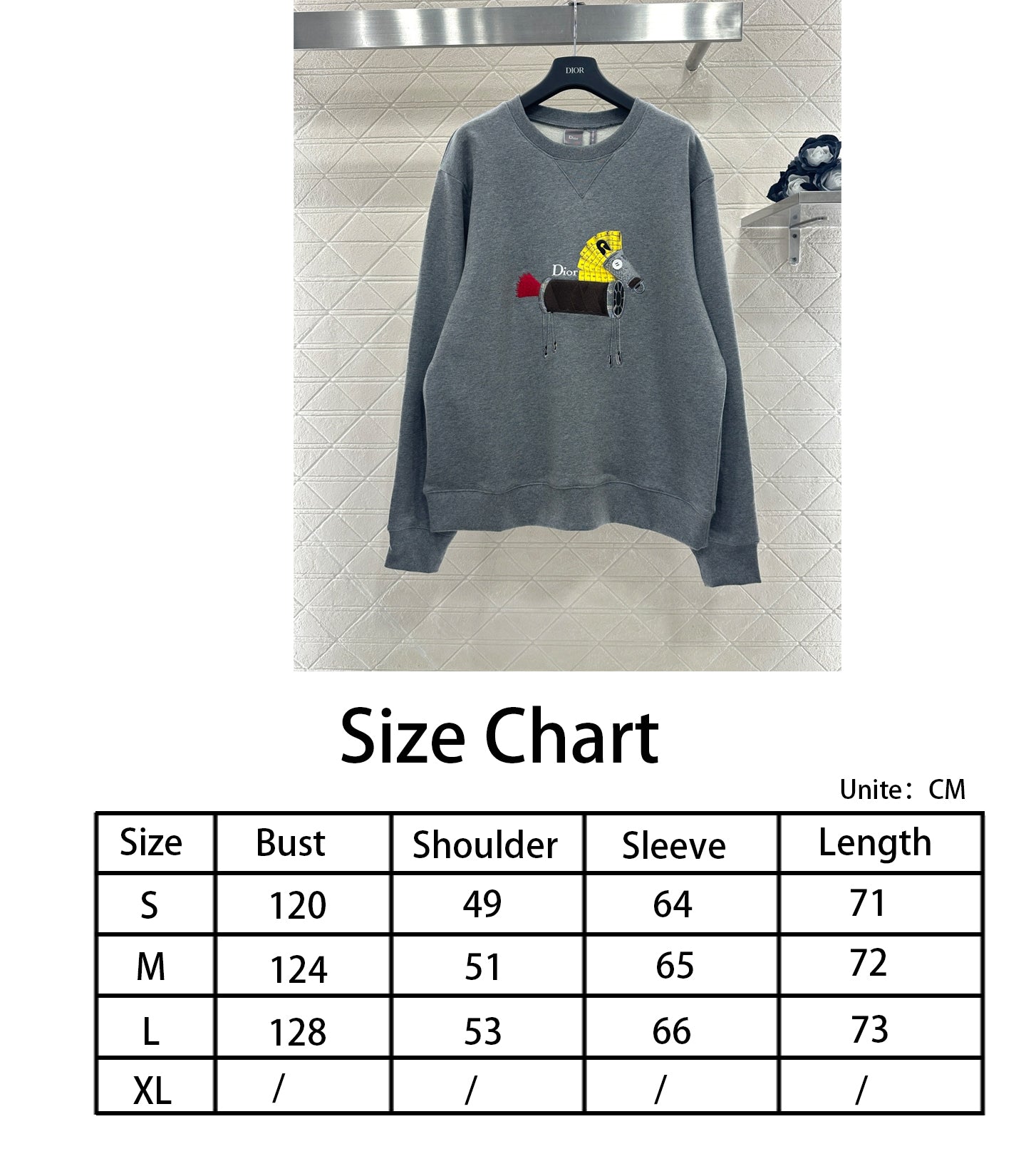 26SS NEUER Trojanisches Pferd Hoodie