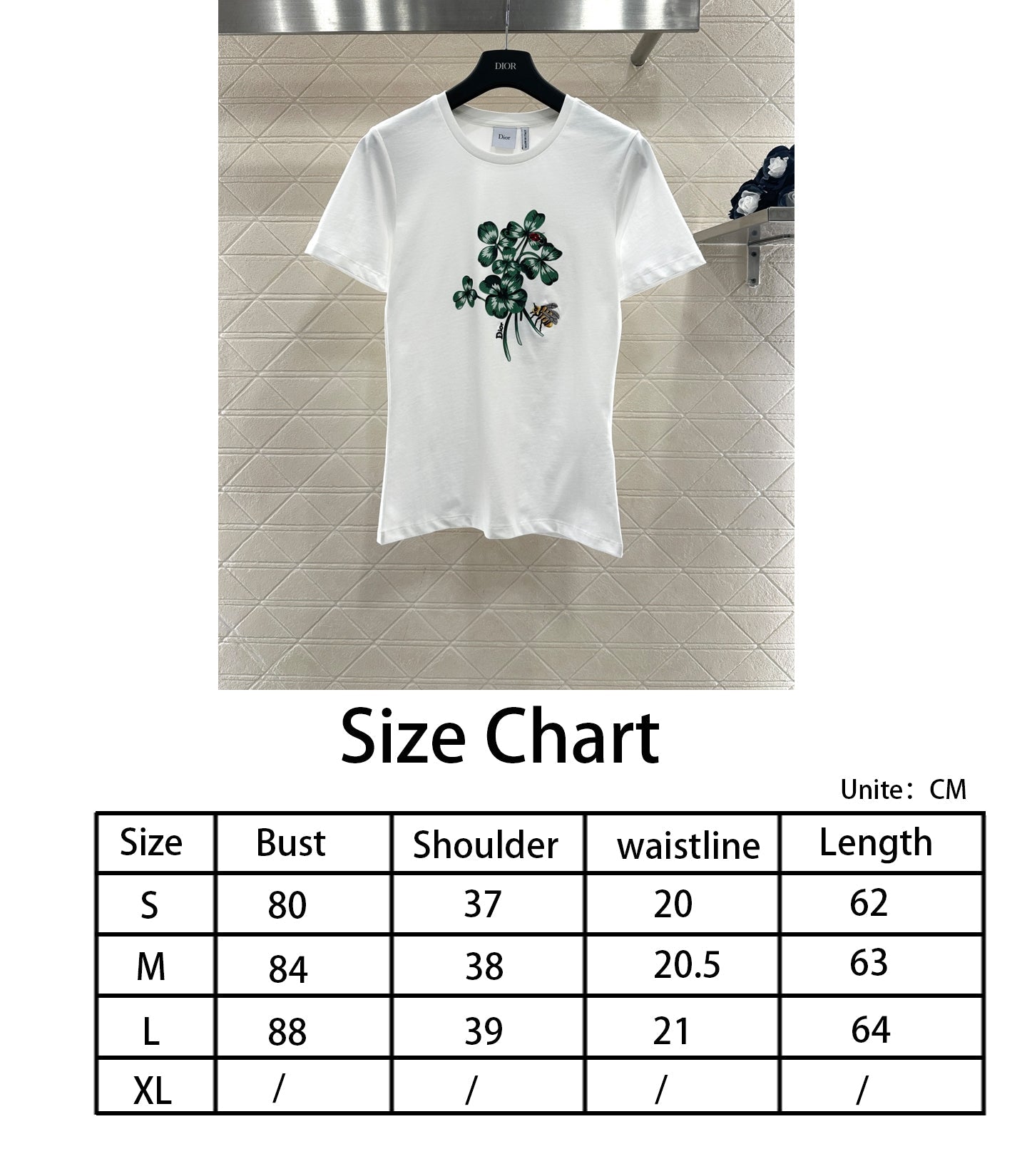 26SS NEUES Glücksklee T-Shirt