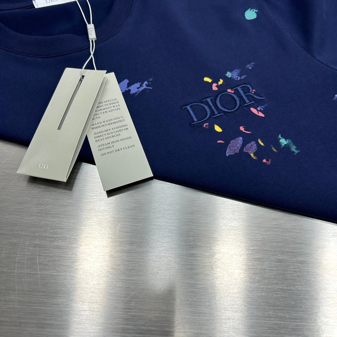 T-Shirt mit Farbdruck