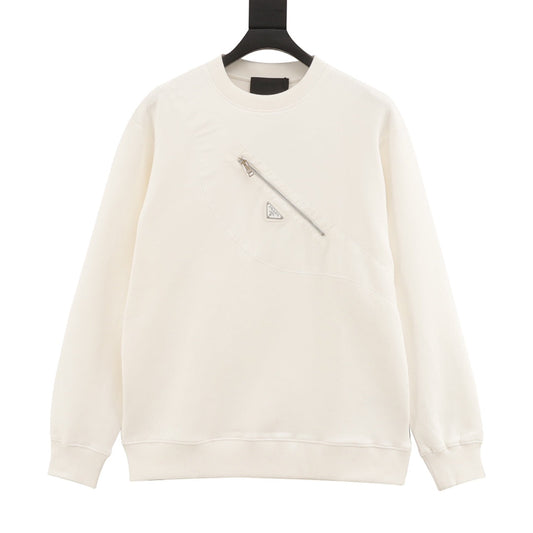 Sudadera con cuello redondo para llevar con mochila