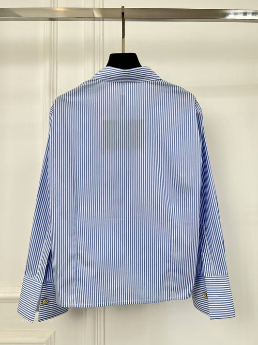 Neues Poloshirt mit astronomischem Alphabet-Stickerei