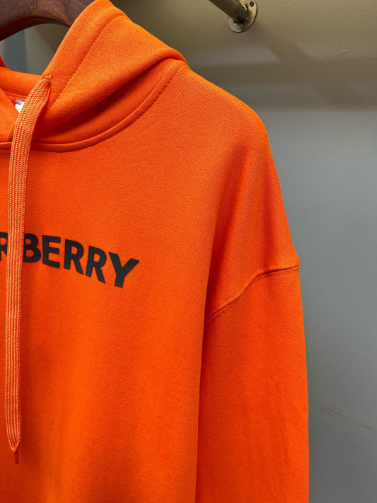 Sudadera con capucha de algodón con logo estampado.