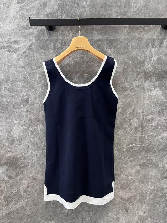 Minikleid in Jacquard-Strickoptik