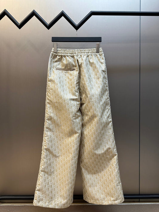 Legere Hose aus Taft-Jacquard
