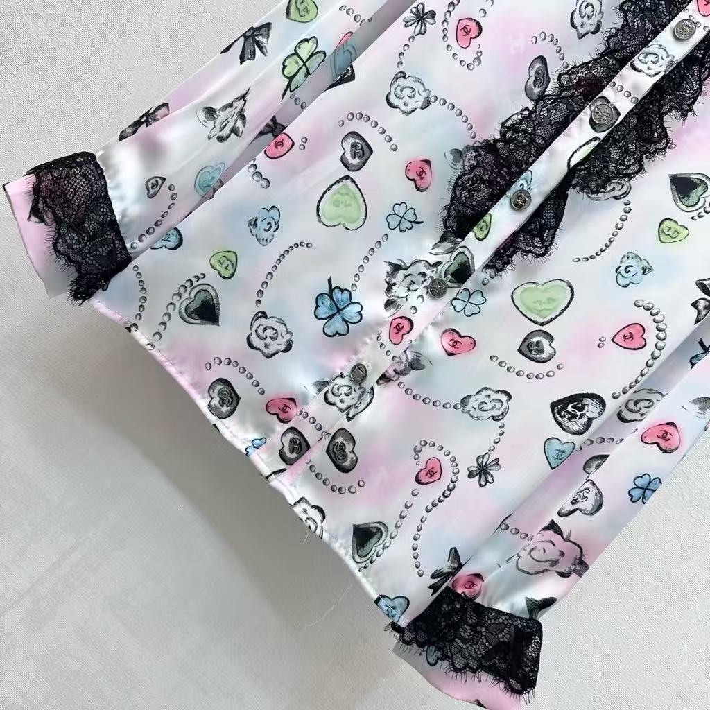 Lapel Printed Shirt