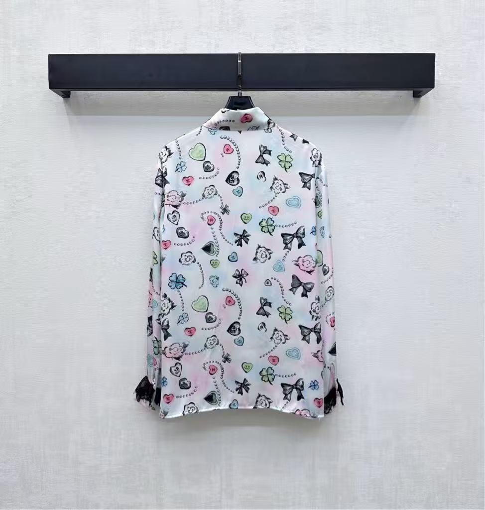 Lapel Printed Shirt