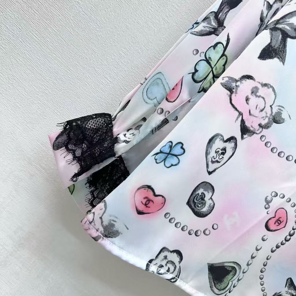 Lapel Printed Shirt