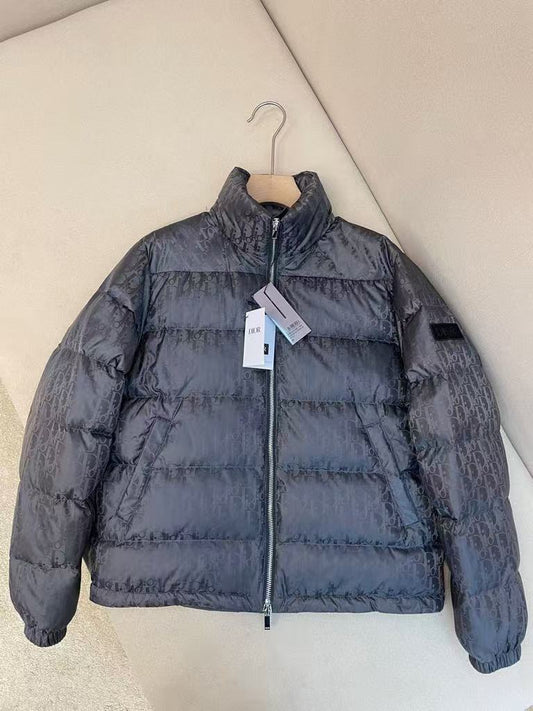 Full-print down jacket