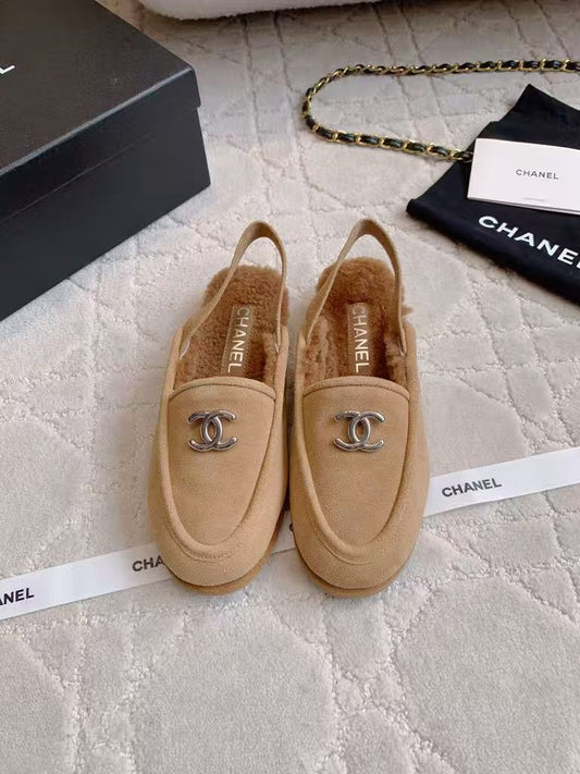 New wool-lined loafers
