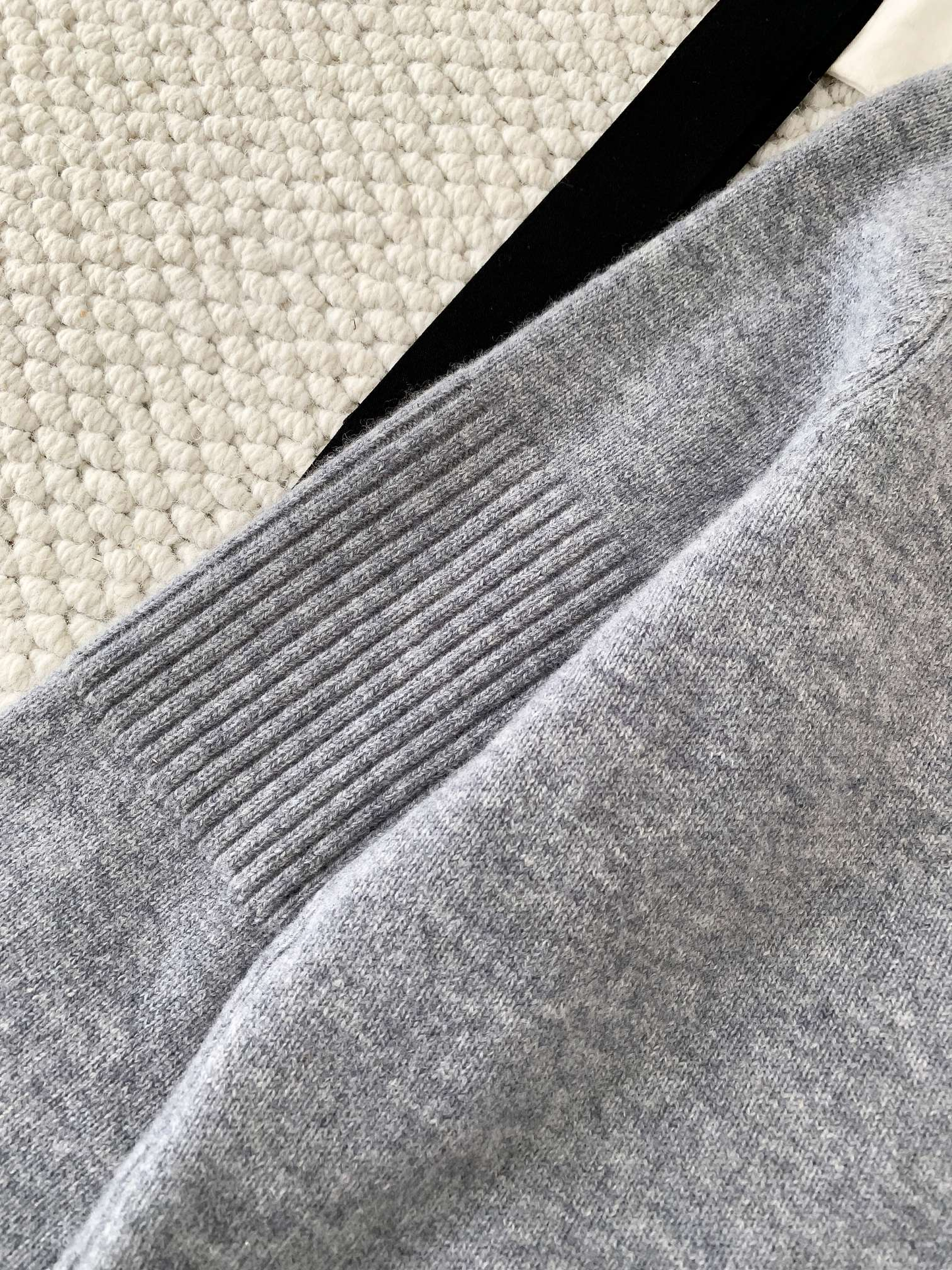 Chan autumn and winter backpack buckle cashmere sweater
