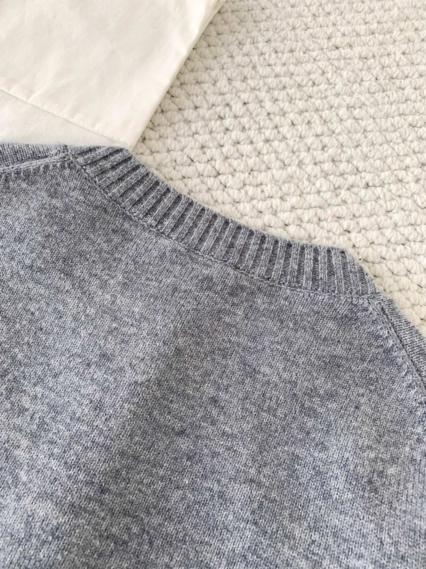 Chan autumn and winter backpack buckle cashmere sweater